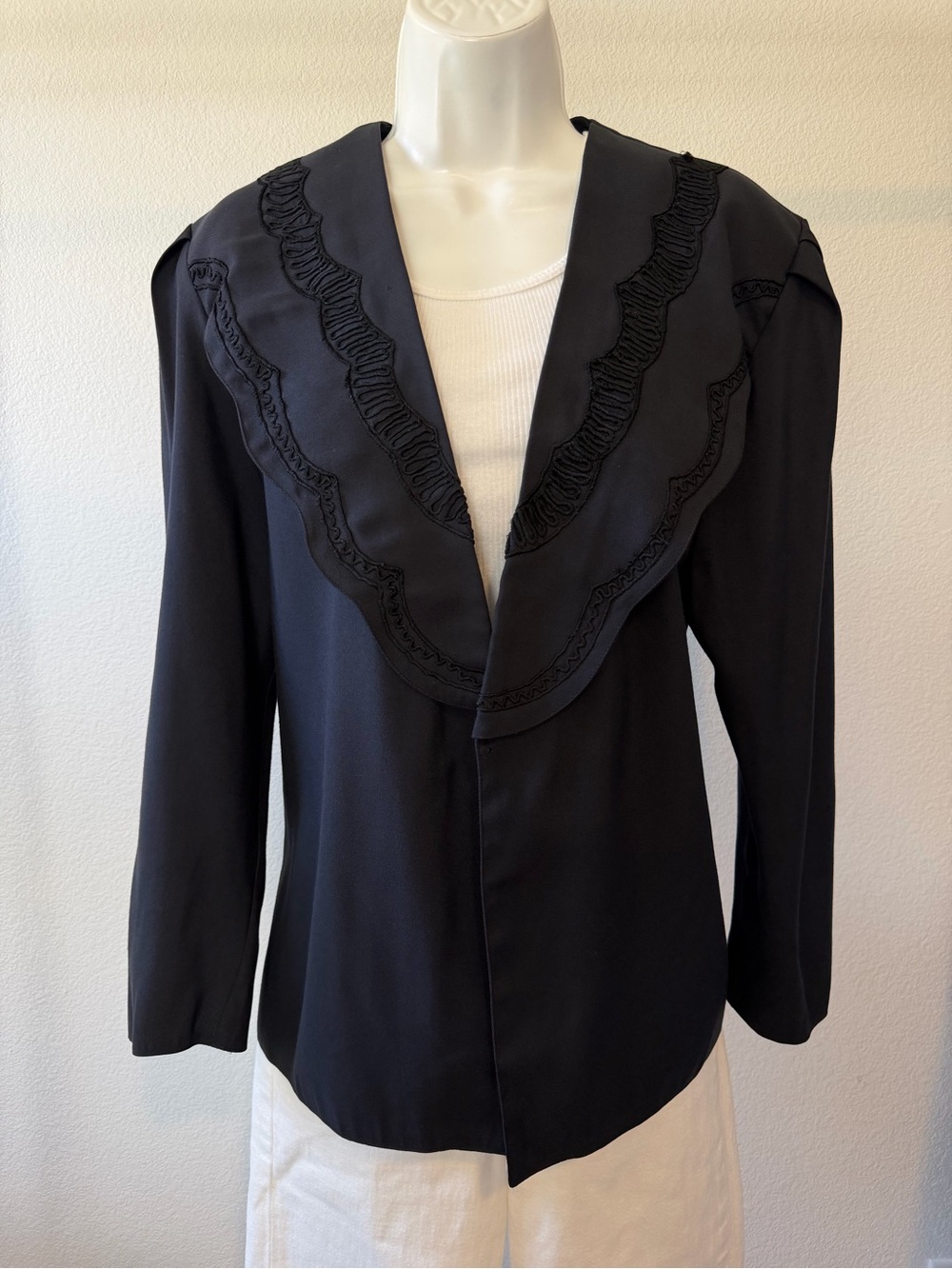 Vintage Embroidered Overshirt / Blazer Size L/XL
